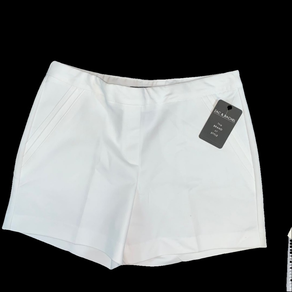 🆕 Zac & Rachel White Dress Shorts